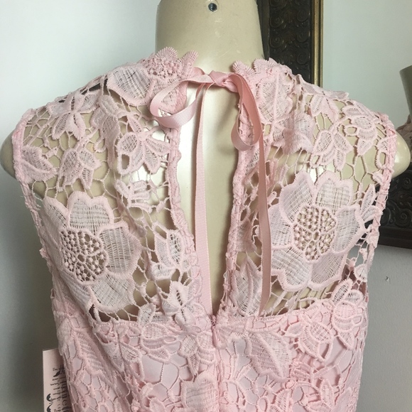 NWT! NANETTE LEPORE ROSE LACE TOP SMALL - Picture 4 of 8